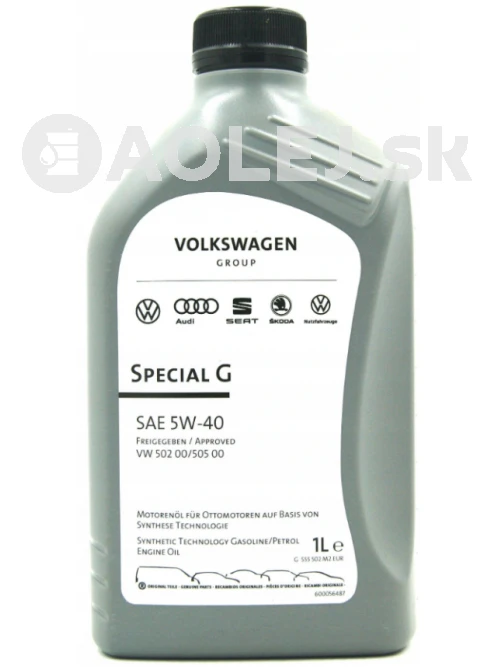 Volkswagen VAG GS55502M2 Original Special G 5W-40 1L