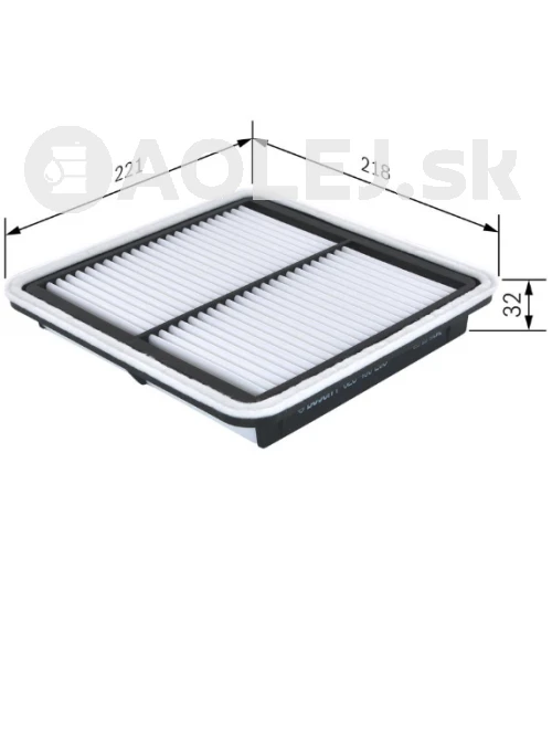 Vzduchový filter S0206 Bosch F026400206