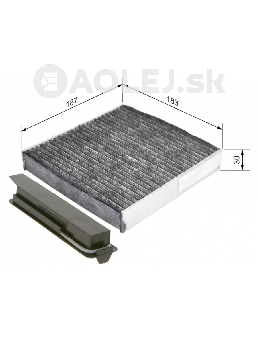 Kabínový filter R5501 Bosch 1987435501