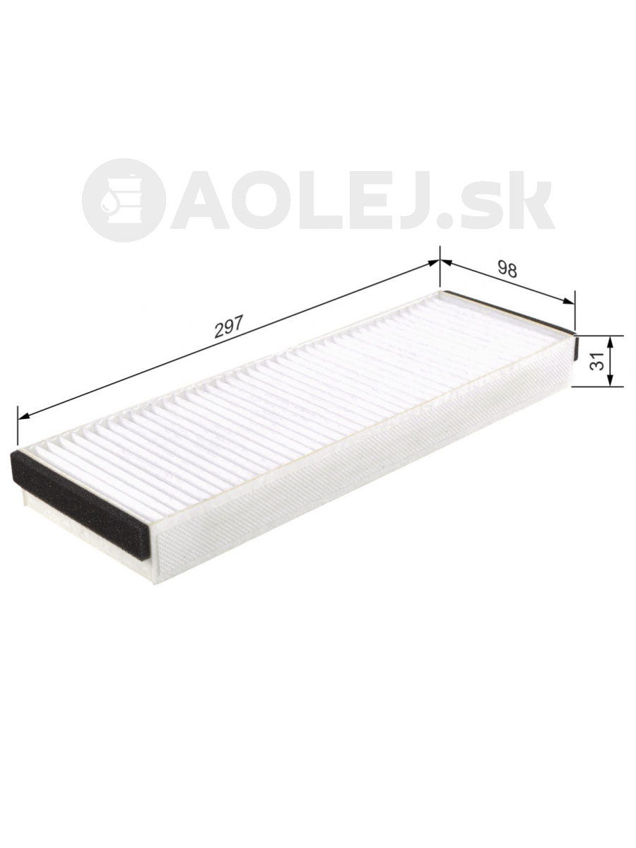 Kabínový filter M2122 Bosch 1987432122