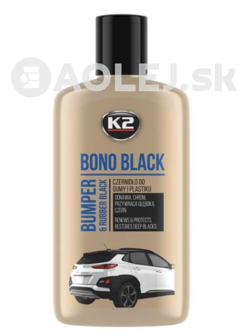 K2 Bono black /čiernidlo na plasty/ 250ml