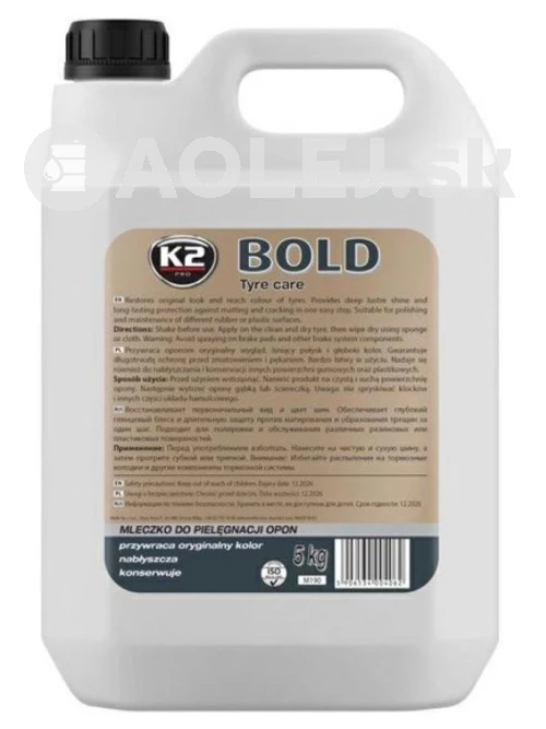 K2 Bold /ošetrenie a obnova pneu/ 5L