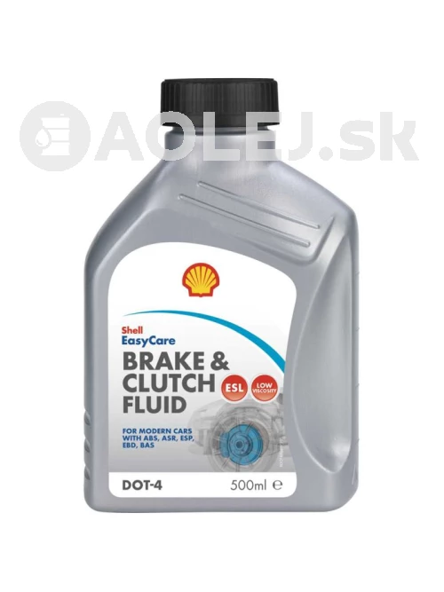 Shell Brake and Clutch Fluid DOT4 ESL 0,5L