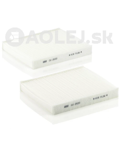 Kabínový filter MANN FILTER CU 2533-2