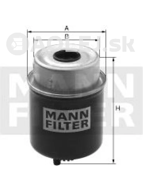 Palivový filter MANN FILTER WK 8116