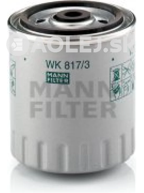 Palivový filter MANN FILTER WK 817/3 x