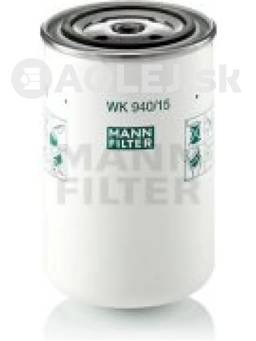 Palivový filter MANN FILTER WK 940/15