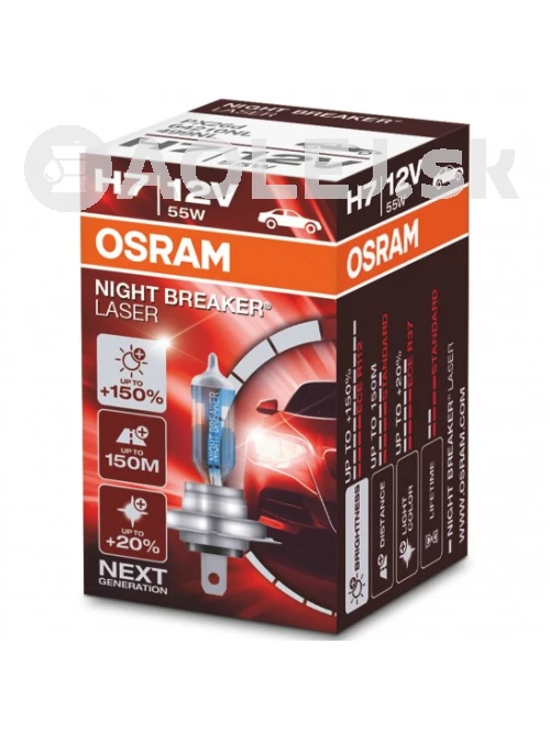 Osram H7 12V 55W PX26d Night Breaker Laser