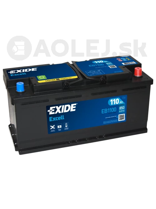 Exide Excell 12V 110Ah 850A EB1100