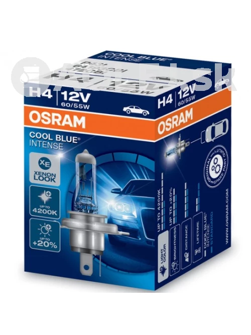 Osram H4 12V 60/55W P43t Cool Blue Intense
