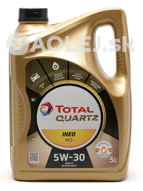 Total Quartz Ineo MC3 5W-30 5L