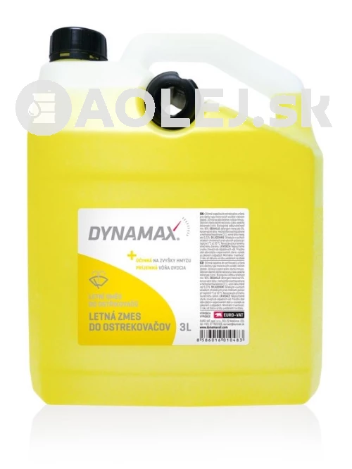 Dynamax Letná zmes do ostrekovačov citrón 3L