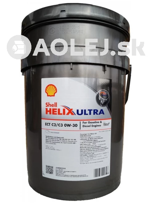 Shell Helix Ultra ECT C2/C3 0W-30 20L