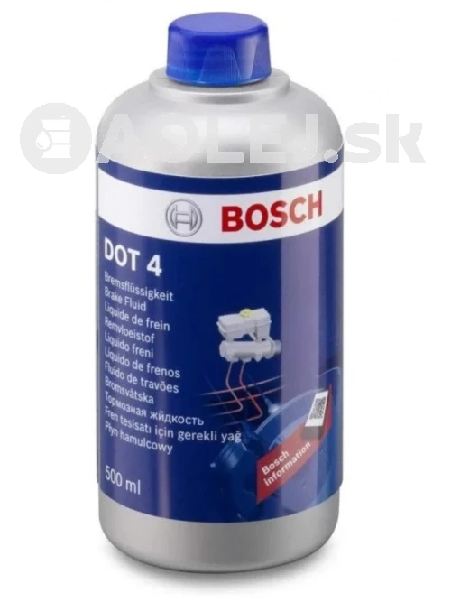 Brzdová kvapalina Bosch DOT 4 500ml