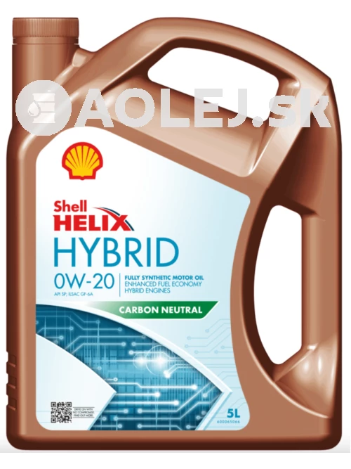 Shell Helix Hybrid 0W-20 5L