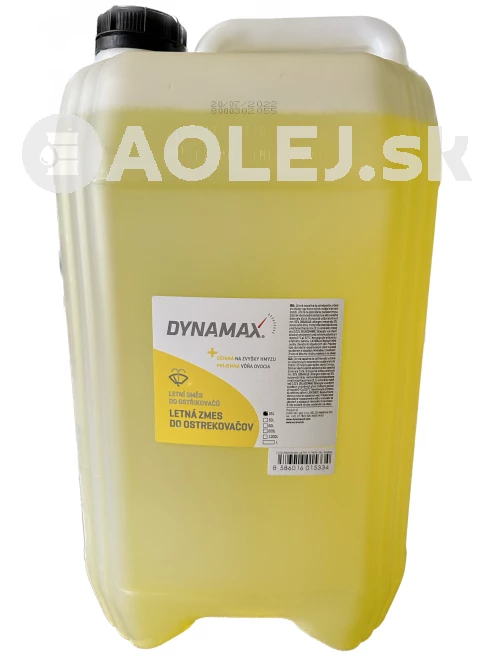 Dynamax Letná zmes do ostrekovačov citrón 25L