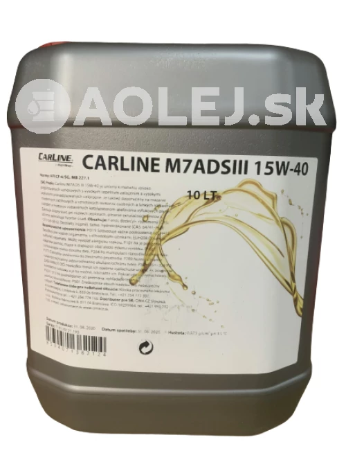 Carline M7ADSIII 15W-40 10L