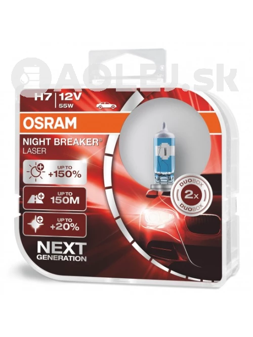 Osram H7 12V 55W PX26d Night Breaker Laser Box