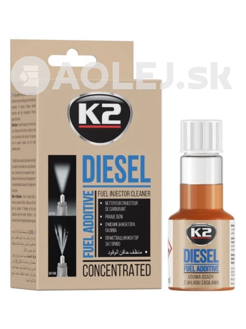 K2 Diesel Fuel Injector Cleaner 50ml