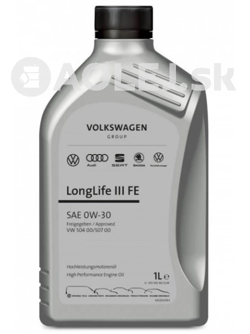 Volkswagen VAG GS55545M2 LongLife III FE 0W-30 1L