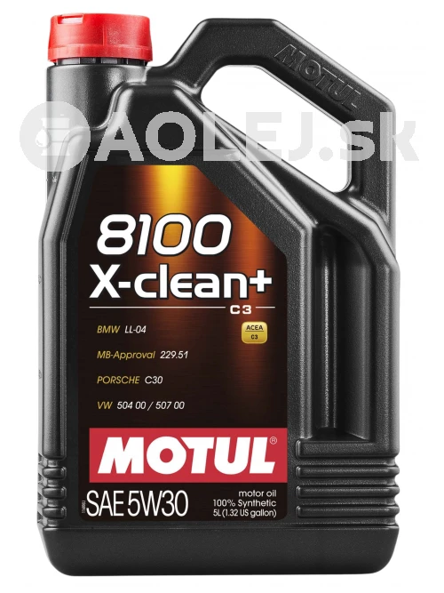 Motul 8100 X-Clean+ 5W-30 5L