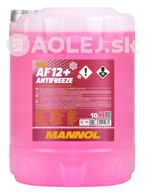 Mannol 4112 Antifreeze AF12+ Longlife 10L 