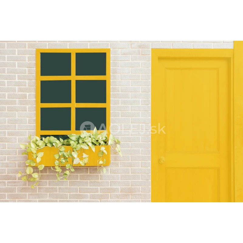 Dopravná žltá - RAL 1023 750ml  ekologická farba na každý povrch: steny, kov, drevo- LESKLÁ