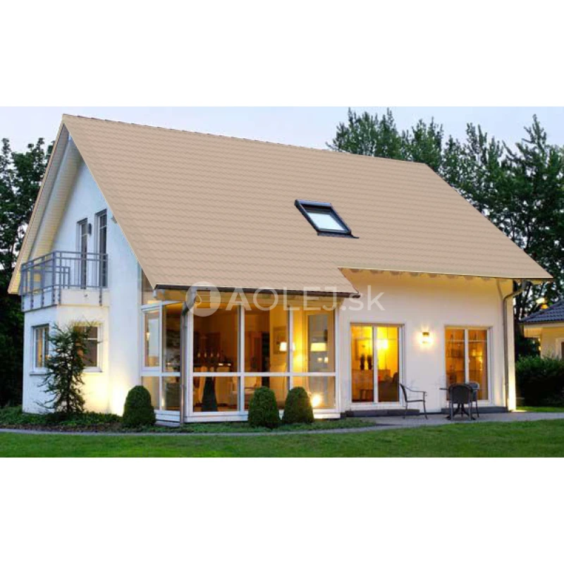 Svetlá slonovinová - RAL 1015 9L farba na strechy - POLOMATNÁ, druh: rozpúšťadlová