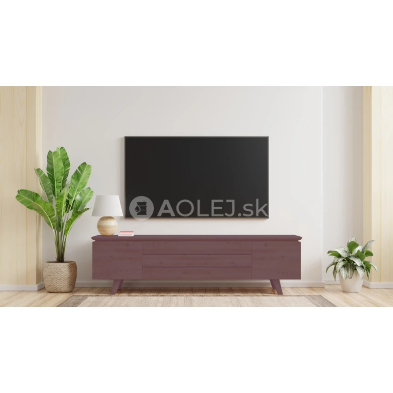 Purpurovo fialová - RAL 4007 2.25L farba na drevo - POLOMATNÁ, druh: rozpúšťadlová