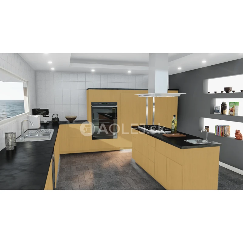 Okrovo žltá - RAL 1024 750ml farba na drevo - LESKLÁ, druh: rozpúšťadlová