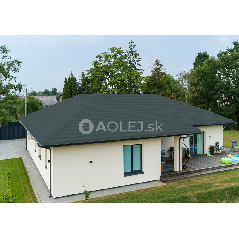 Čiernozelená - RAL 6012 2.25L farba na strechy - MATNÁ, druh: rozpúšťadlová