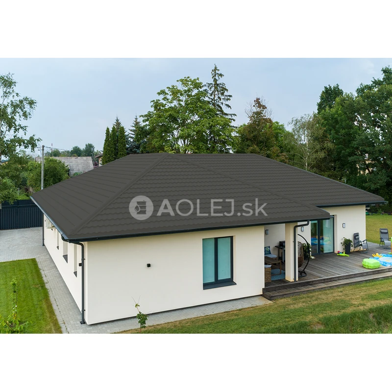 Olivová (matná) - RAL 6022 2.25L farba na strechy - POLOMATNÁ, druh: rozpúšťadlová