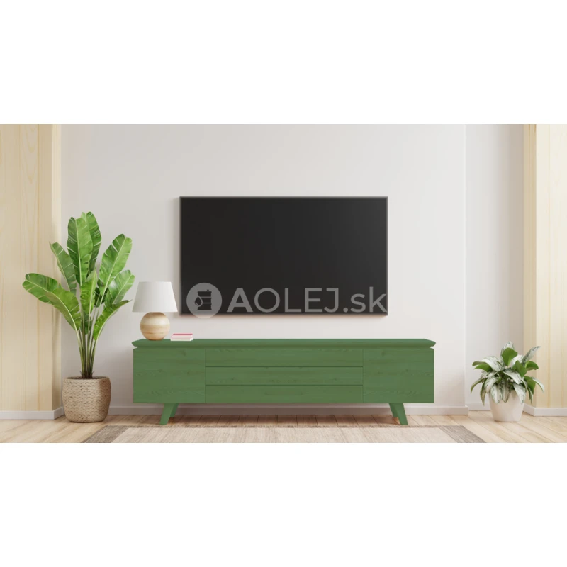 Listovo zelená - RAL 6002 2.25L  ekologická farba na každý povrch: steny, kov, drevo - POLOMATNÁ