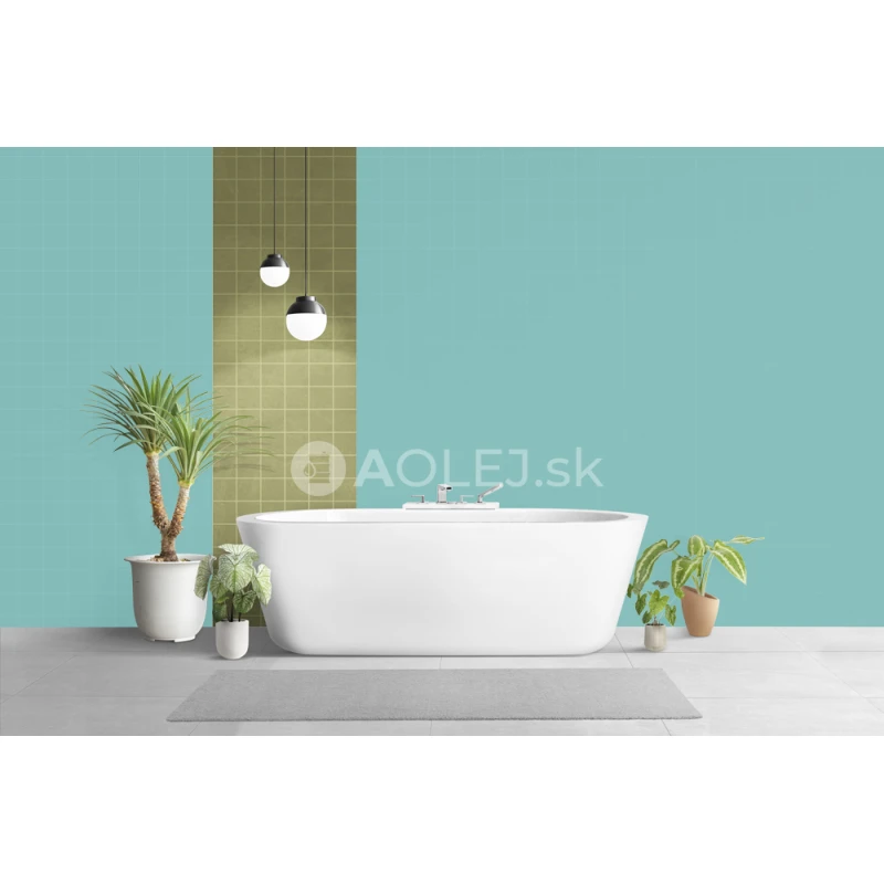 Svetlozelená - RAL 6027 750ml farba protipliesňové - vodouriediteľná