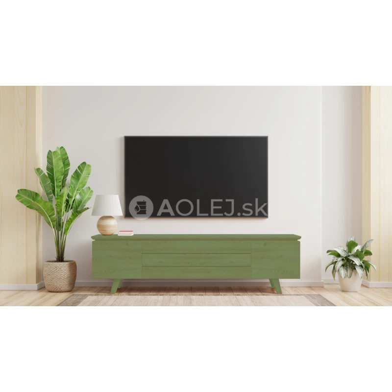 Papradovo zelená - RAL 6025 2.25L  ekologická farba na každý povrch: steny, kov, drevo - POLOMATNÁ