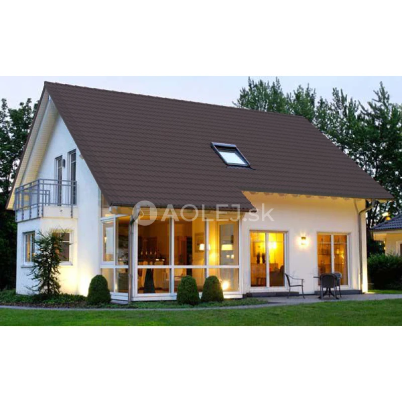 Čiernosivá - RAL 7021 2,25l farba na pozink