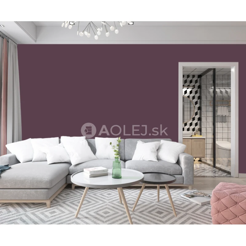 Purpurovo fialová - RAL 4007 750ml farba protipliesňové - vodouriediteľná