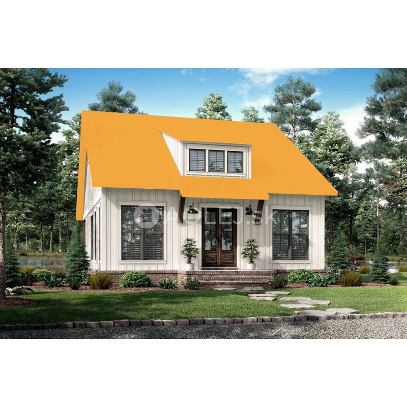 Georgínovo žltá - RAL 1033 750ml farba na strechy - LESKLÁ, druh: rozpúšťadlová