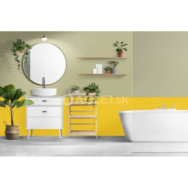 Repkovo žltá - RAL 1021 9L interiérová farba, umývateľná - vodouriediteľná