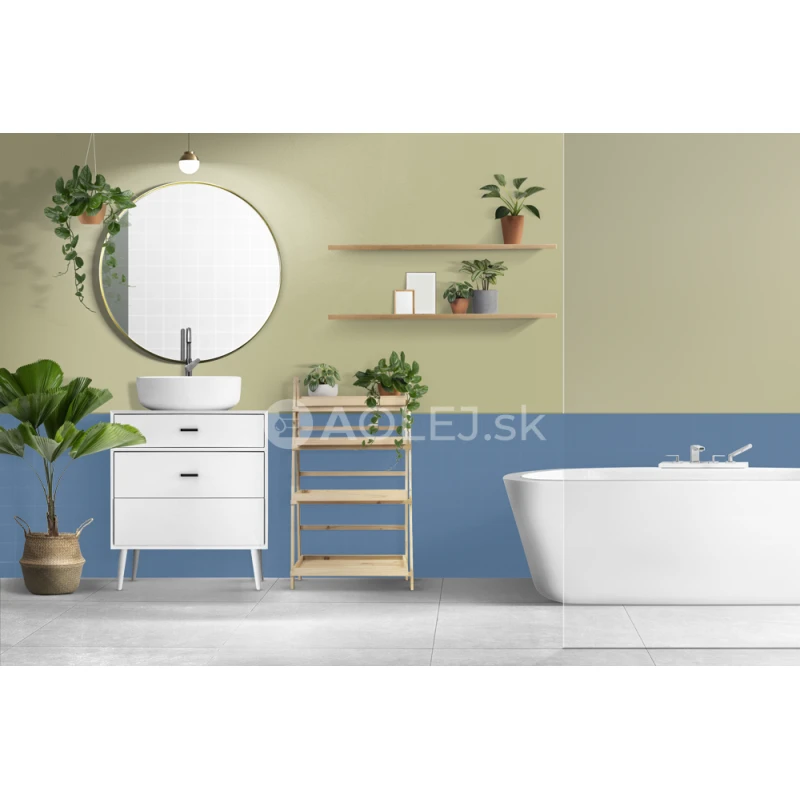 Brilantná modrá - RAL 5007 10L interiérová farba umývateľná, antibakteriálna, ekologická, certifikovaná