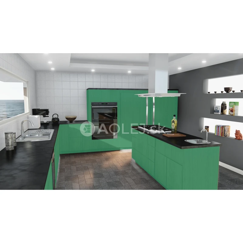 Dopravná zelená - RAL 6024 750ml certifikovná farba pre styk s potravinami na kov a drevo - POLOMATNÁ