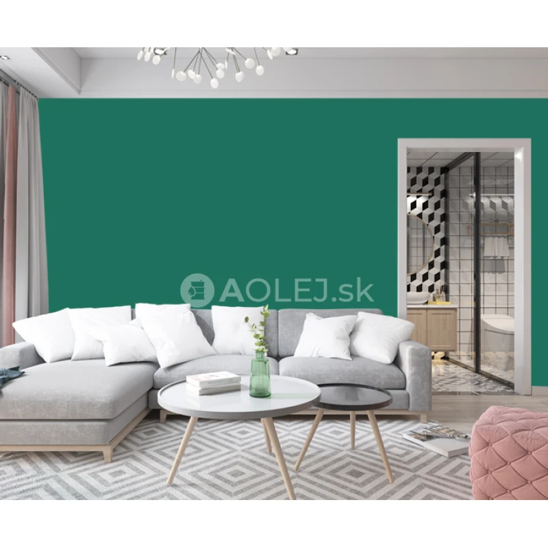 Tyrkysovo zelená - RAL 6016 750ml farba protipliesňové - vodouriediteľná