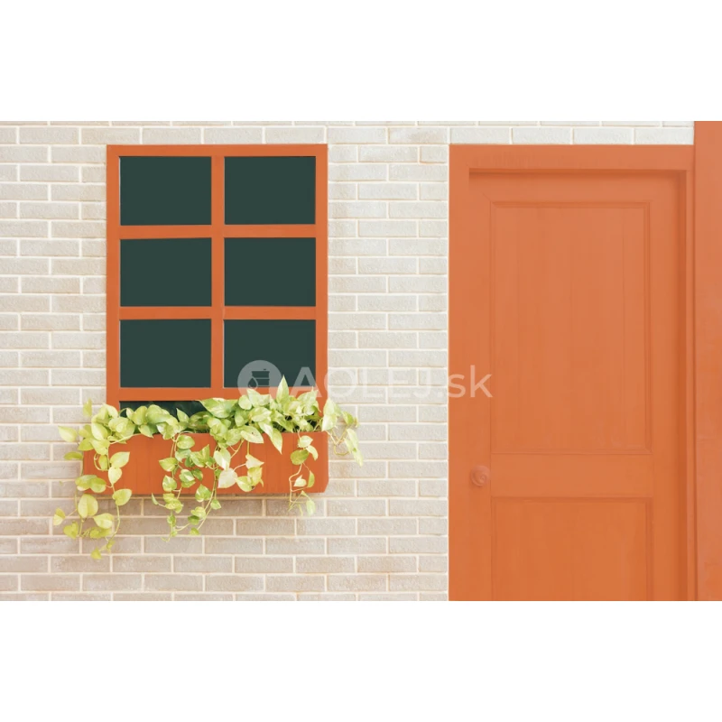 Signálna oranžová - RAL 2010 750ml farba na nábytok - MATNÁ, vodouriediteľná