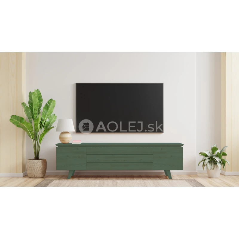 Machovo zelená - RAL 6005 750ml certifikovná farba pre styk s potravinami na kov a drevo - MATNÁ