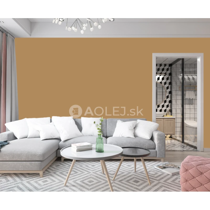 Hnedo-béžová - RAL 1011 750ml interiérová farba umývateľná, antibakteriálna, ekologická, certifikovaná