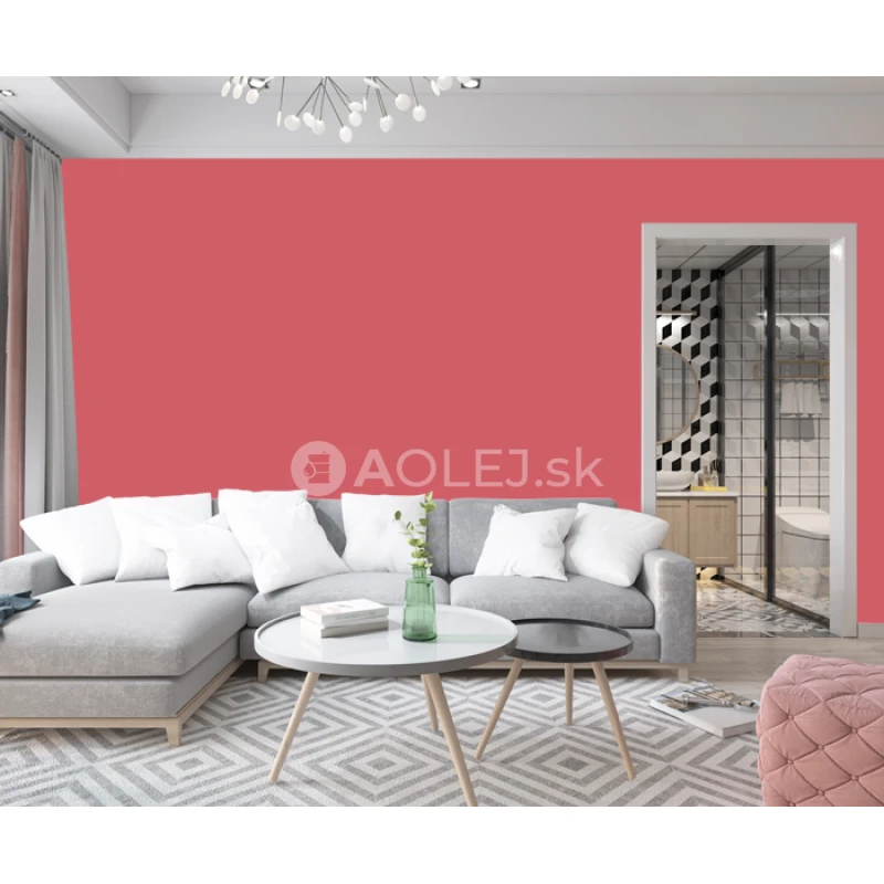 Ružová - RAL 3017 750ml interiérová farba, umývateľná - vodouriediteľná