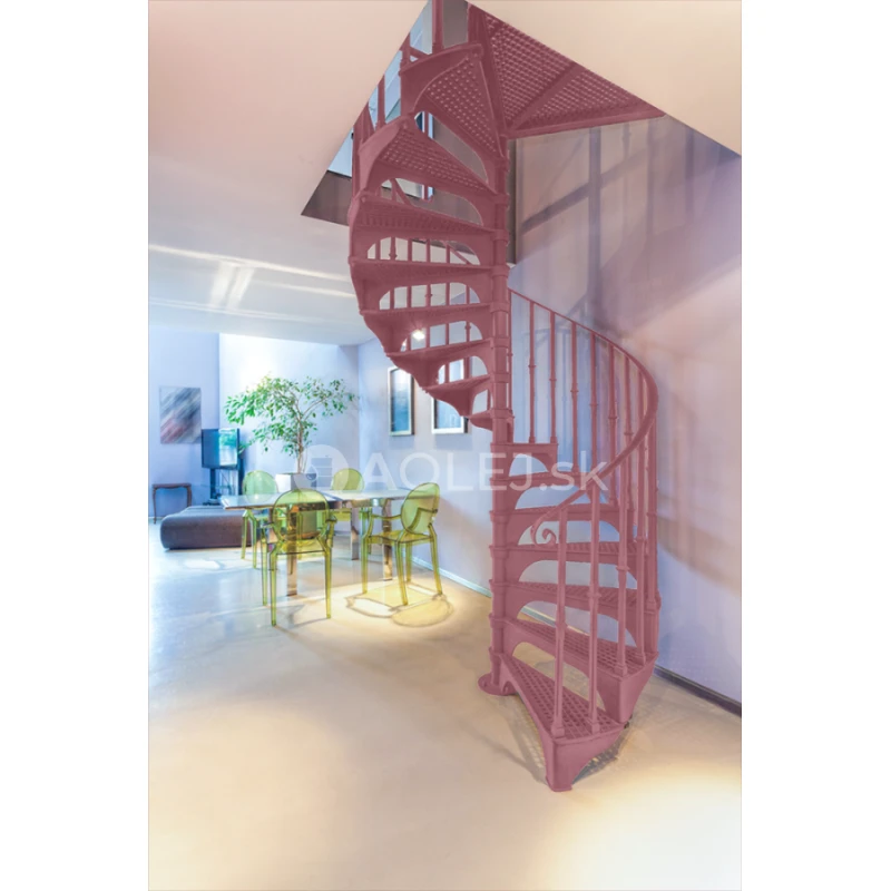 Cerveno-purpurová - RAL 4002 2.25L  ekologická farba na každý povrch: steny, kov, drevo - POLOMATNÁ