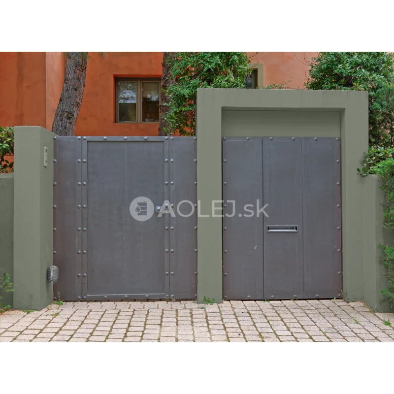 Olivovo zelená - RAL 6003 750ml fasádna farba s technológiou TRIBRID NANO silikón-akrylát-silikát