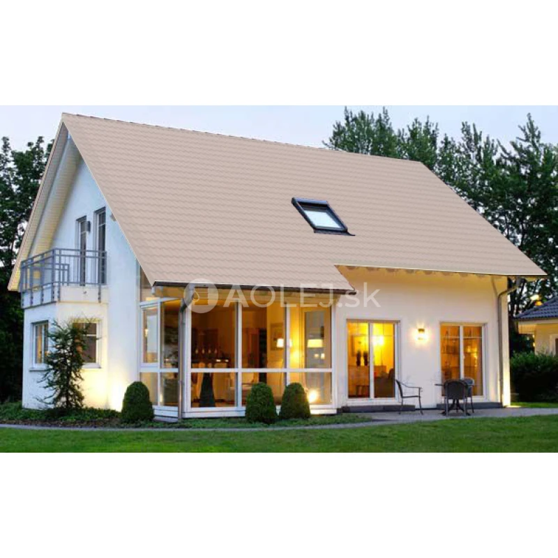 Krémová - RAL 9001 9L farba na strechy - LESKLÁ, druh: rozpúšťadlová