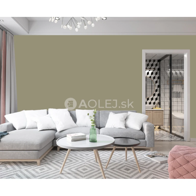 Žltosivá - RAL 7034 10L interiérová farba umývateľná, antibakteriálna, ekologická, certifikovaná